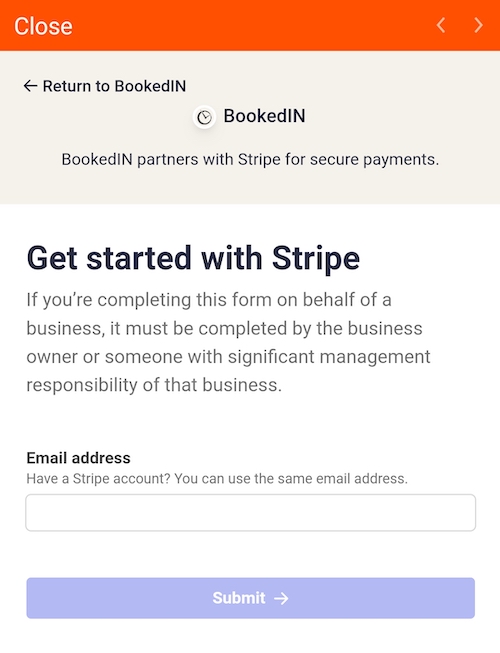 Connect Stripe to Bookedin – Bookedin Support Desk