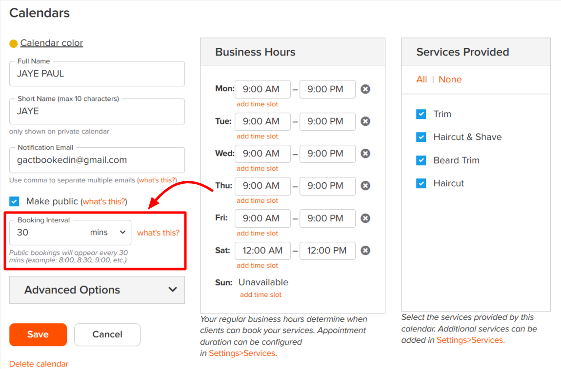 How do I change the appointment intervals.png